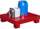 Auffangwanne AW60-2 rot RAL3000