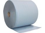 Putztuchrolle Basic Line, 1 Rolle mit 1000 Blatt, 3-lagig, 380 x 360 mm, blau