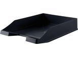 Briefablage KARMA, DIN A4/C4, Kunststoff, stapelbar, stabil, B 255 x T 348 x H 65 mm, schwarz