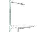 Aufbauportal f. Ansatztisch STANDARD Arbeitstisch-/Werkbanksystem UNIVERSAL/PROFI, 1250 mm, lichtgrau