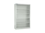 Schäfer Shop Select Stahlregal MS iCONOMY, 5 Ordnerhöhen, B 1200 x T 400 x H 1935 mm, lichtgrau RAL 7035