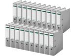 LEITZ® Ordner 1010, DIN A4, Rückenbreite 80 mm, 20 Stück, grau