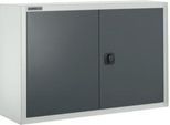 Schäfer Shop Select Aufsatzschrank MS 8409i, B 950 x T 400 x H 800 mm, 1 Boden, Stahl, lichtgrau RAL 7035/anthrazitgrau RAL 7016