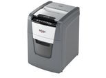 Rexel Optimum AutoFeed+ 100X Aktenvernichter P4, Vollautomatik, Partikelschnitt 4 x 28 mm, 34 l, 100 Blatt Schnittleistung, schwarz
