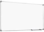 Whiteboard 2000 MAULpro, weiß kunststoffbeschichtet, Rahmen platingrau, 900 x 600 mm