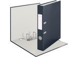 Leitz® Ordner 180° Cosy, A4, 180°-Präzisionsmechanik, Schreibschild & Griffloch, Rückenbreite 50 mm, grau