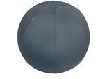 Sitzball Leitz Ergo Cosy, Stärkung der Rücken- und Rumpfmuskulatur, Stoffüberzug, ⌀ 650 mm, grau