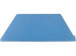 Schreibunterlage Sigel Eyestyle, B 600 x T 450 x H 7 mm, wasserabweisend, Textiloberfläche aus Recycling-PET, hellblau/dunkelgrau