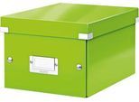 LEITZ® Ablage- und Transportbox Serie Click + Store, klein, für DIN A5, grün