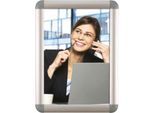 Update Display Opti Frame, DIN A4, 25 mm Profil, Rondo, Aluminium, silber
