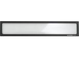 Schäfer Shop Select Magnetrahmen, für Überschriften (DIN A4 quer/ DIN A3), UV-beständige PET-Folie, schwarz, 4 Stück