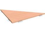 Verkettungsplatte 90° ALICANTE, B 800 x T 800 mm, Buche-Dekor