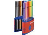 STABILO® Fasermaler Pen 68 ColorParade in Kunsstoffbox, 20 St.