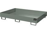 Regalwanne Typ RW/RW 1800, ohne Gitterrost, grau RAL7005