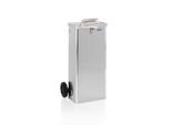 Datenentsorgungsbehälter D1009/120 H, Inhalt 120 L, mit Rädern, Schlitz 420 x 27 mm