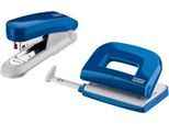 Novus Locher-Hefter SET Evolution Twin Set fresh, blau