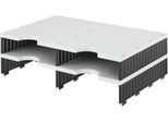 styro® Sortierstation styrodoc Standard, DIN C4, Anbaueinheit, grau/schwarz