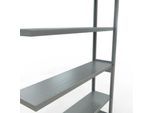 SCHULTE Lagertechnik Fachbodenregal - Stecksystem MULTIplus 250 Anbauregal - 2500x1300x300 mm, Typ 250 kg