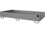 Regalwanne Typ RW/RW 2700-2, ohne Gitterrost, grau RAL7005