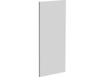 Schäfer Shop Genius Seitenverblendung TETRIS SOLID, für Metall-Korpus, für 3 OH-Schränke, 19 mm stark, lichtgrau