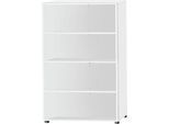 Schäfer Shop Select Regal, B 800 x T 420 x H 1514 mm, 4 OH & 3 Fachböden, weiß