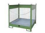 Fass-Stapelpalette Bauer FSP-4 D, für 4 x 200 l Fass, grün