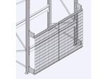 Gitterrückwand GRM-Set 7, Regalhöhe 4700 x Regallänge 1800 mm