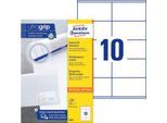 AVERY Zweckform Universal-Etiketten 3425, ultragrip, 105 x 57 mm, 1000 Stück