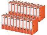 LEITZ® Ordner 1010, DIN A4, Rückenbreite 80 mm, 20 Stück, orange