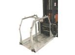 Stahlflaschenpalette SFP 8 für 8 Flaschen, Tragfähigkeit 700 kg