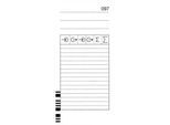BÜRK Stempelkarte, kodiert, für Zeiterfassungsgerät K875/K895, 200 Stück