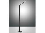 LED-Stehlampe Ideal, 10 W, 770 lm, dimmbar, IP20, Ø 200 x H 1750 mm, Aluminium, schwarz