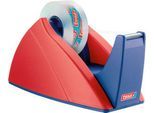 Tischabroller tesa® Basis, rot/blau