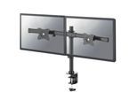 Dual-Monitorarm Neomounts by Newstar FPMA-DCB100DBLACK, bis 27“, neig-/dreh-/schwenkbar, höhenverstellbar