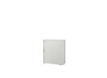 Rollladenschrank, 2 OH, 1teilig, ohne Mitteltrennwand, B 800 mm, silber
