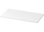 Abdeckplatte TOPAS LINE, für Regale und Schränke, B 805 mm, weiß