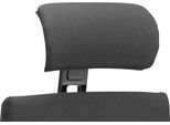 Mehrpreis Kopfstütze für Bürostuhl SSI Project CO 2350/OI 2530/SC 2340, ergonomische Halbrund-Formung, verstellbar, schwarz