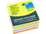 Haftnotizen Brillant, Würfel mit 450 Blatt, B 75 x H 75 mm, 5 Farben
