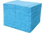 Wipex-FSW-Spezial-Wischtücher, speziell f. Lebensmittelindustrie, einzeln, 20 St. blau