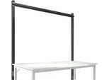 Aufbauportal, Grundtisch STANDARD Arbeitstisch-/Werkbanksystem UNIVERSAL/PROFI, 1750 mm, anthrazit