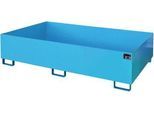Regalwanne Typ RW/RW 2200-2, ohne Gitterrost, blau RAL5012
