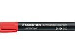 STAEDTLER Lumocolor permanent marker 350, 10 Stück, rot