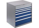 Werkzeugschrank WSK 5410-8E, 8 Schubladen, 1000 mm hoch