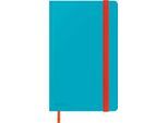 Notizbuch Leitz Cosy, DIN A5, kariert, 100 g/m² Papier, 80 Blatt, Hardcover, blau