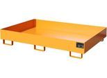 Regalwanne Typ RW/RW 1800, ohne Gitterrost, orange RAL2000
