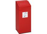 VAR Wertstoffsammler, Inhalt 45 Liter, rot