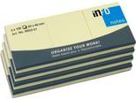 INFO Haftnotizen, 50 mm x 40 mm, 12 x 100 Blatt