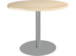 Schäfer Shop Select Tisch mit Tellerfuß, ø 1000 x H 717 mm, Ahorn