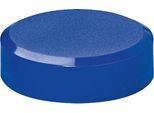 Rundmagnete MAUL, Kunststoff & Metall, Feinstruktur, Haftkraft 600 g, ø 29 x 11 mm, blau, 20 Stück