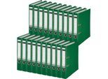LEITZ® Ordner 1015, DIN A4, Rückenbreite 52 mm, 20 Stück, grün